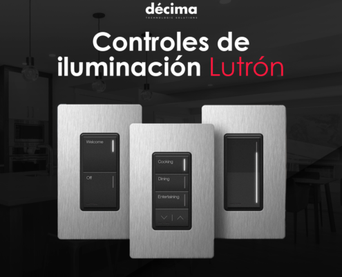controles de Iluminación Lutron